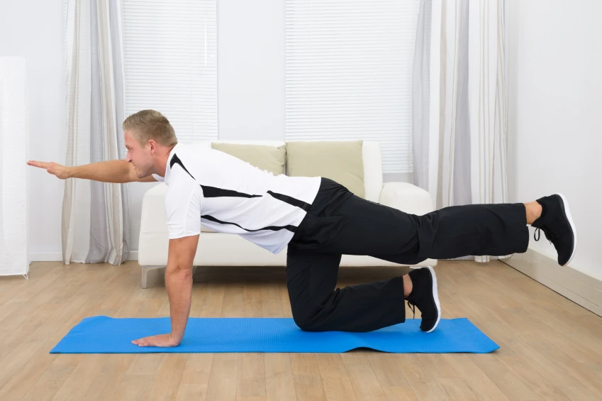 تمرینات برای درمان قوز کمر