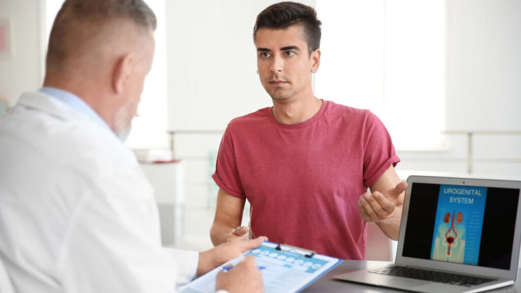تشخیص التهاب پروستات با مراجعه به پزشک